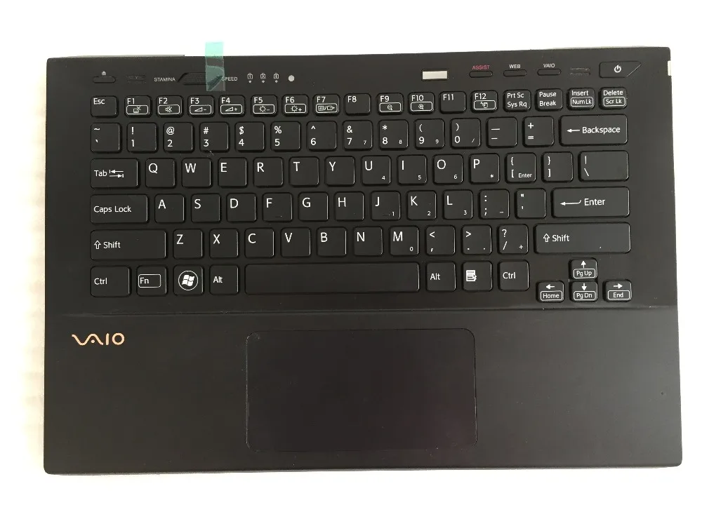 100% New For SONY SVS131B11L SVS13AA11L SVS131E1DL 9Z.N6BLF Palmrest keyboard US Backlit
100% New For SONY SVS131B11L SVS13AA11L SVS131E1DL 9Z.N6BLF Palmrest keyboard US Backlit