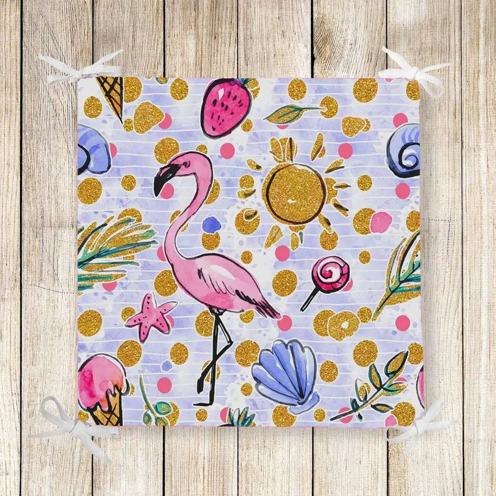 Else Pink Flamingo Summer Sea Shells 3d Print Chair Pad Seat Cushion Soft Memory Foam Full Lenght Ties Non Slip Washable Zipper
Else Pink Flamingo Summer Sea Shells 3d Print Chair Pad Seat Cushion Soft Memory Foam Full Lenght Ties Non Slip Washable Zipper