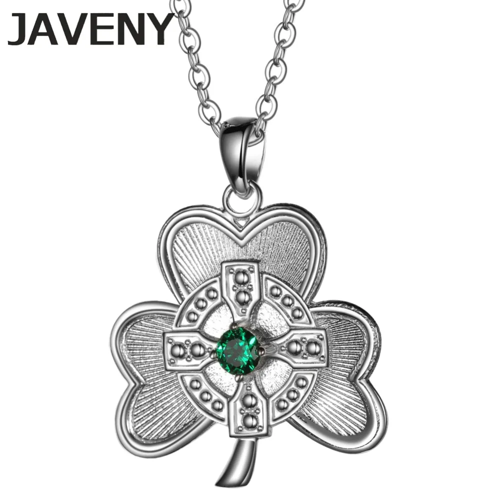 925 Sterling Silver Jewelry Green CZ Irish Cross Shamrock Leaf Clover Womens Wedding Pendants Necklaces 10pcs Lots Wholesale
925 Sterling Silver Jewelry Green CZ Irish Cross Shamrock Leaf Clover Womens Wedding Pendants Necklaces 10pcs Lots Wholesale