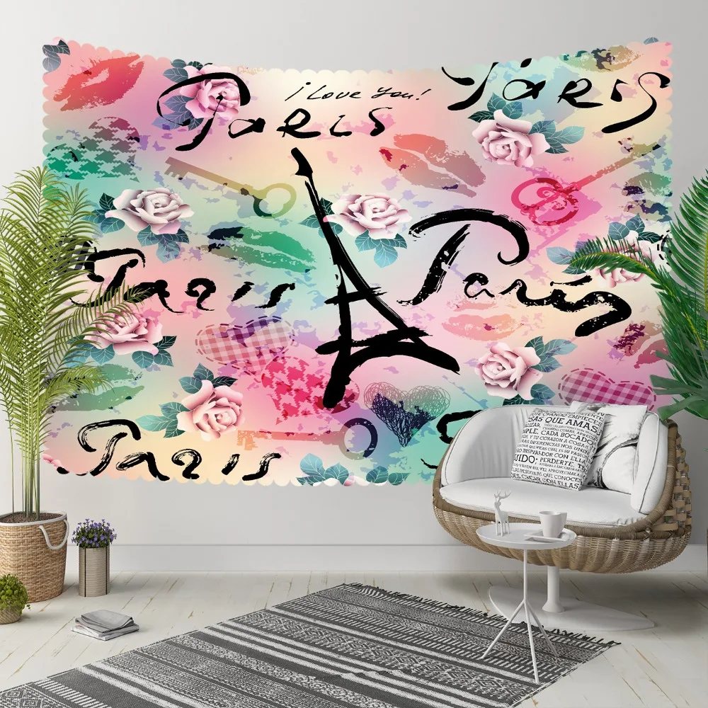 Else Paris Writen Pink Green Watercolor Towers 3D Print Decorative Hippi Bohemian Wall Hanging Landscape Tapestry Wall Art
Else Paris Writen Pink Green Watercolor Towers 3D Print Decorative Hippi Bohemian Wall Hanging Landscape Tapestry Wall Art