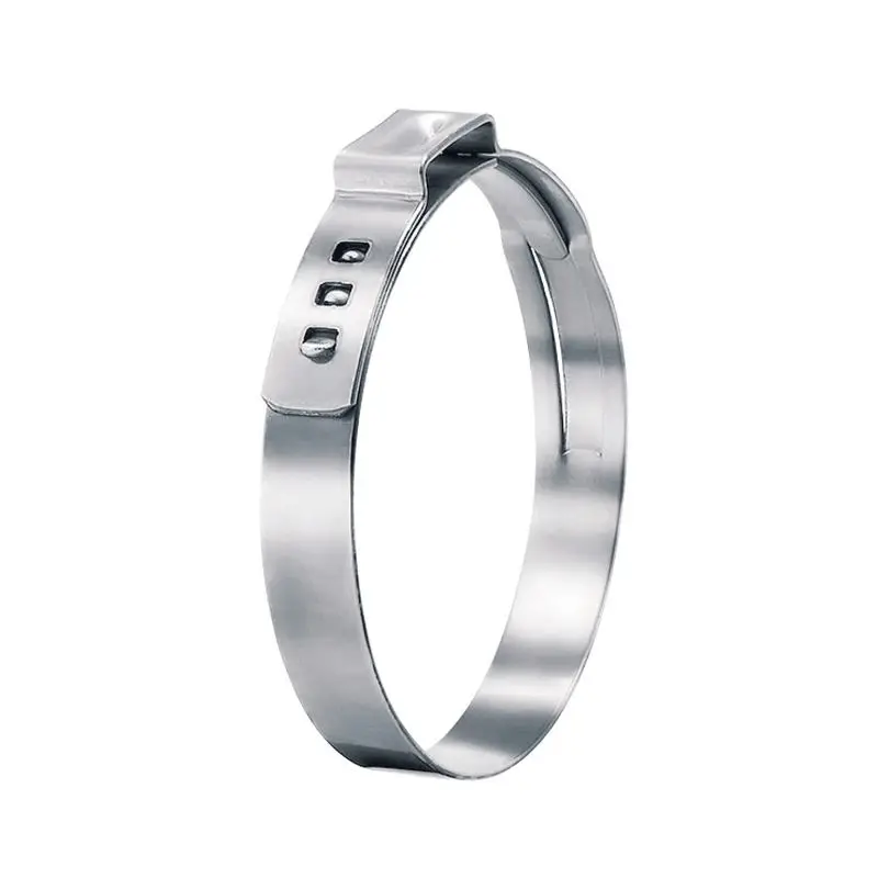 9.6-11.3 mm Pinch Clamps Stepless Single Ear Tight-Seal Vibration-Resistant for Firm Hose and Tube 304 Stainless Steel Pack 100
9.6-11.3 mm Pinch Clamps Stepless Single Ear Tight-Seal Vibration-Resistant for Firm Hose and Tube 304 Stainless Steel Pack 100