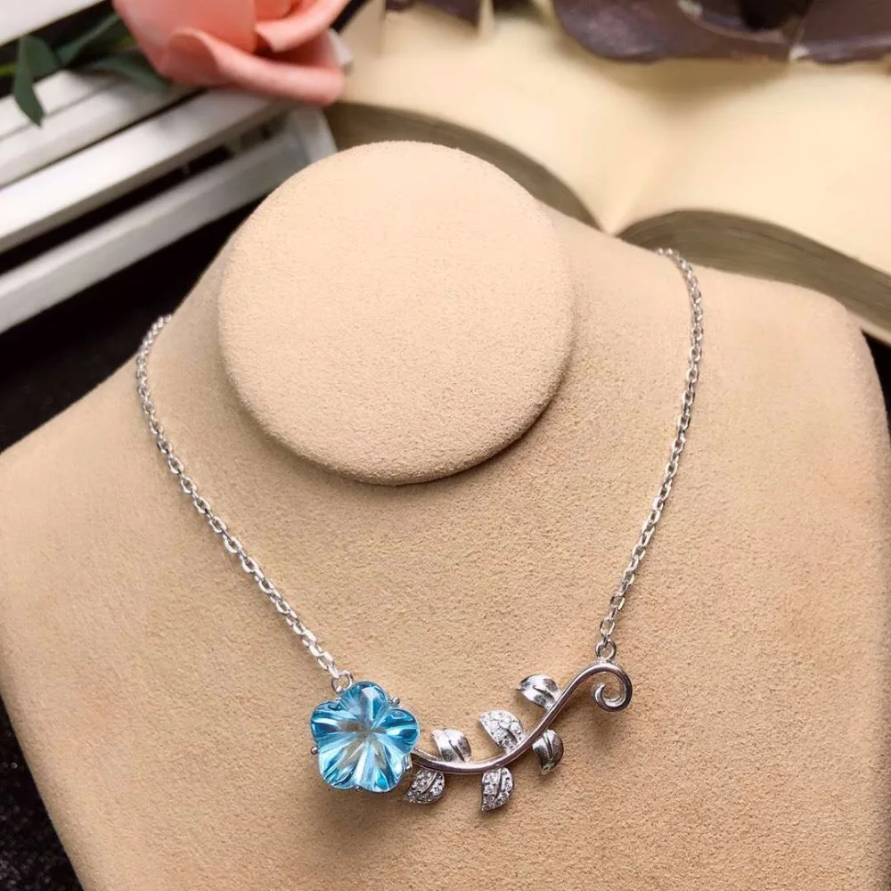 KJJEAXCMY boutique jewels 925 pure silver inlaid natural gemstone Topaz Necklace Pendant support detection
KJJEAXCMY boutique jewels 925 pure silver inlaid natural gemstone Topaz Necklace Pendant support detection