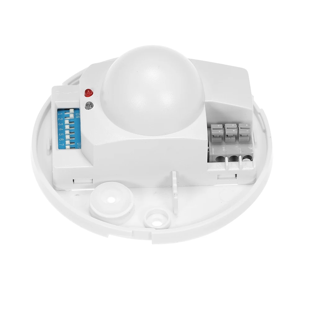 AC220-240V Microwave Radar Sensor Light Switch Ceiling Occupancy PIR Body Motion Detector 360 Degree Time Setting 5.8GHz HF
AC220-240V Microwave Radar Sensor Light Switch Ceiling Occupancy PIR Body Motion Detector 360 Degree Time Setting 5.8GHz HF