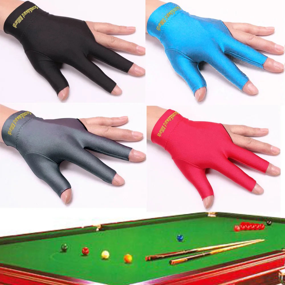 10 PCS Packed Black/Red/Blue/Grey Spandex Lycra Snooker Billiard Cue Glove Pool Left Right Hand Open Three Finger Accessory
10 PCS Packed Black/Red/Blue/Grey Spandex Lycra Snooker Billiard Cue Glove Pool Left Right Hand Open Three Finger Accessory