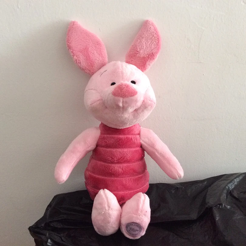 

Free Shipping 1pcs 48cm Winnie The Pooh Friend Piglet plush toy 18.9'' pink Piglet pig cartoon animal stuffed soft Kids doll