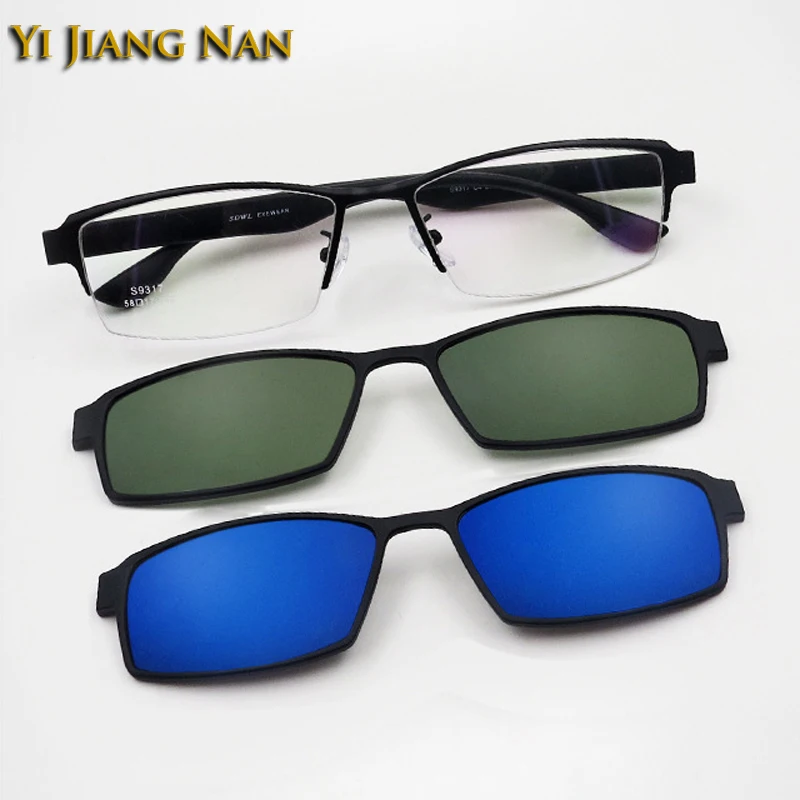 Half Rim Men Optical Glasses Frame Alloy with TR 90 Legs Prescription Eyeglasses Clip On Glasses Model 9317
Half Rim Men Optical Glasses Frame Alloy with TR 90 Legs Prescription Eyeglasses Clip On Glasses Model 9317