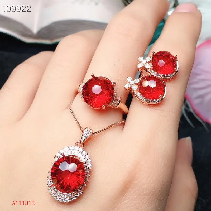 KJJEAXCMY boutique jewels 925 sterling silver inlaid natural Red Topaz Necklace Pendant ring earrings support detection
KJJEAXCMY boutique jewels 925 sterling silver inlaid natural Red Topaz Necklace Pendant ring earrings support detection