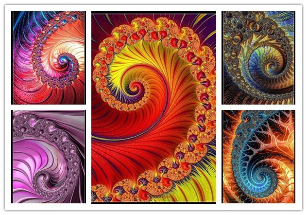 Embroidery Counted Cross Stitch Kits Needlework - Crafts 14 ct DMC DIY Arts Handmade Decor - Fractal Spiral
Embroidery Counted Cross Stitch Kits Needlework - Crafts 14 ct DMC DIY Arts Handmade Decor - Fractal Spiral