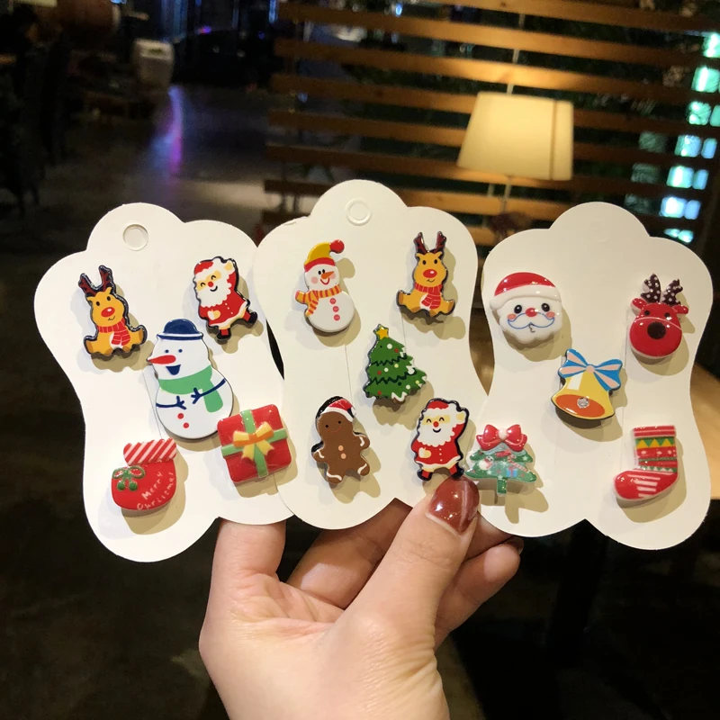 5pcs/pack- Lovely Christmas Cartoon Brooch Super Cute Mini Pin Personality Ornaments For Girls And Boys
5pcs/pack- Lovely Christmas Cartoon Brooch Super Cute Mini Pin Personality Ornaments For Girls And Boys