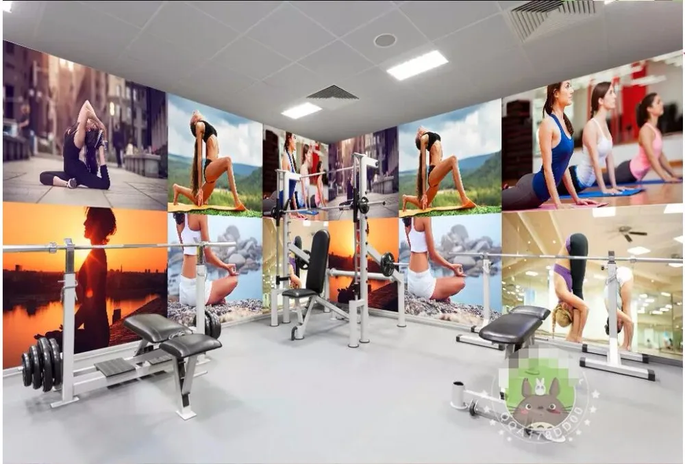 Custom photo 3d wallpaper Photo of sexy yoga woman in gym Home decoration living room 3d wall murals wallpaper for walls 3 d
Custom photo 3d wallpaper Photo of sexy yoga woman in gym Home decoration living room 3d wall murals wallpaper for walls 3 d