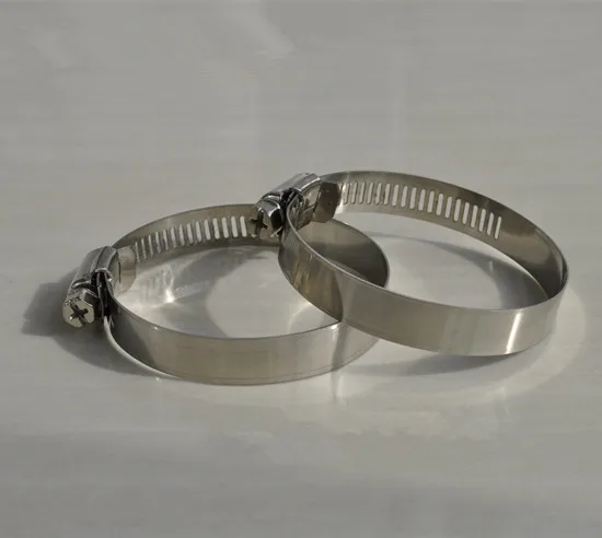 Free shipping 50pcs 10-16mm Stainless Steel Adjustable Drive Hose Clamps Fuel Line Clip | Обустройство дома