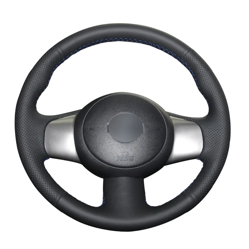 Hand-stitched Black PU Artificial Leather Car Steering Wheel Covers for Nissan March 2010-2015 Sunny 2011-2013 Versa 2012-2014
Hand-stitched Black PU Artificial Leather Car Steering Wheel Covers for Nissan March 2010-2015 Sunny 2011-2013 Versa 2012-2014