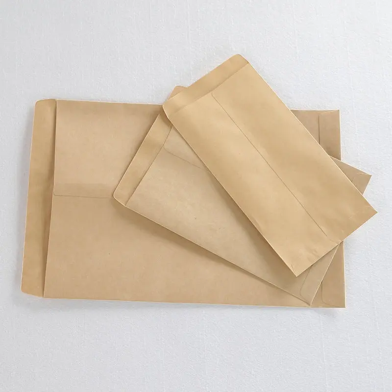 50pcs / lot Kraft envelope for A4 size paper simple clean blank envelope simple decorative wedding invitation envelope paper bag
50pcs / lot Kraft envelope for A4 size paper simple clean blank envelope simple decorative wedding invitation envelope paper bag