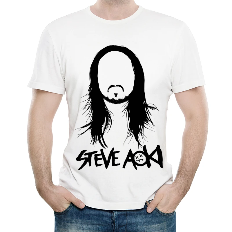 Steve Aoki T Shirt White Color Mens Fashion Short Sleeve Star Logo Print Tops Tees Casual O Neck Summer Clothes Unisex
Steve Aoki T Shirt White Color Mens Fashion Short Sleeve Star Logo Print Tops Tees Casual O Neck Summer Clothes Unisex
