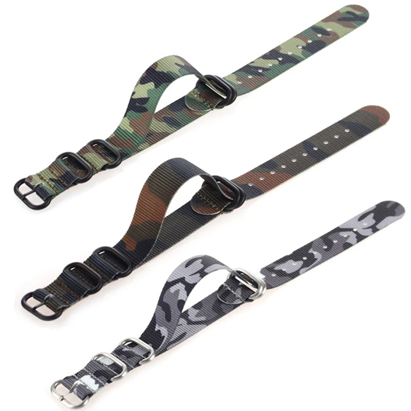 Camouflage Nylon ZULU Watch Strap 18mm 20mm 22mm 24mm Nato Nylon Watch band High Quality More Colors
Camouflage Nylon ZULU Watch Strap 18mm 20mm 22mm 24mm Nato Nylon Watch band High Quality More Colors