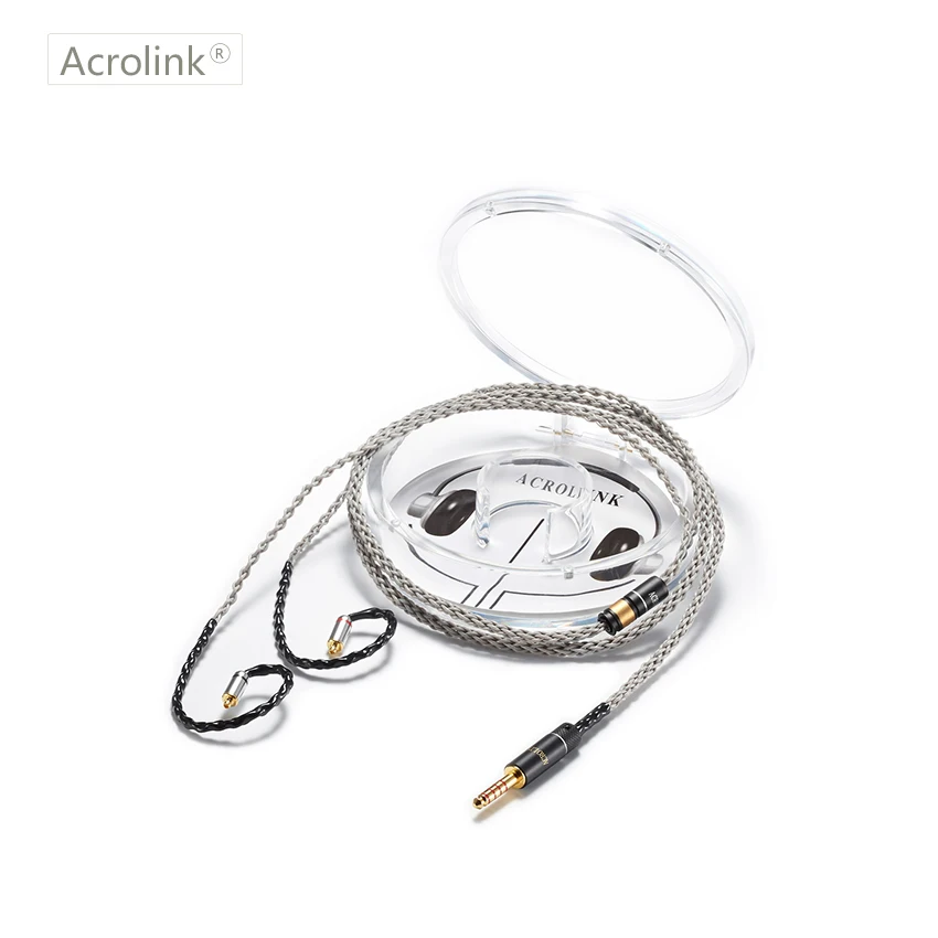 Acrolink 1.2m High Qulity PCOCC DIY Earphone Cable Repair Replacement With MMCX For 4.4 XLR
Acrolink 1.2m High Qulity PCOCC DIY Earphone Cable Repair Replacement With MMCX For 4.4 XLR