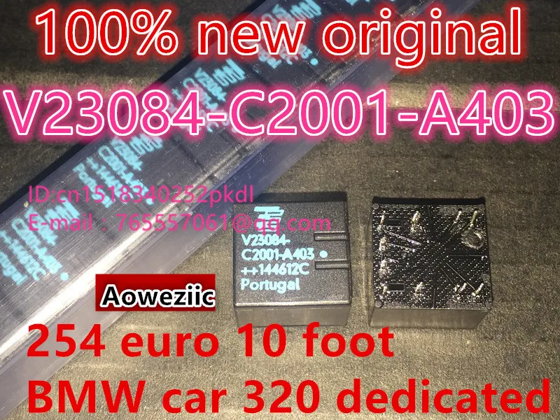 Новинка 100%, оригинальный телефон V23084-C2001-A403 DIP 10 254, Европейский автомобильный Специальный автомобильный релейный IC-чип 320
Новинка 100%, оригинальный телефон V23084-C2001-A403 DIP 10 254, Европейский автомобильный Специальный автомобильный релейный IC-чип 320