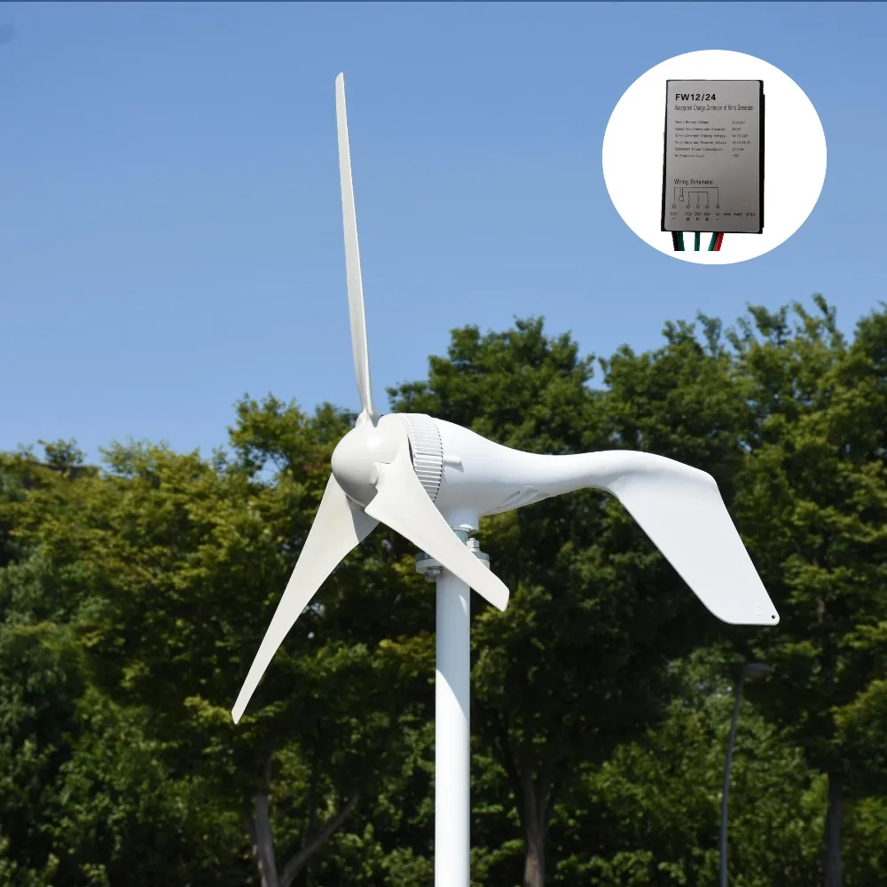 400W 12V/24V horizontal white wind turbine generator with MPPT/PWM waterproof wind charger controller home use
400W 12V/24V horizontal white wind turbine generator with MPPT/PWM waterproof wind charger controller home use