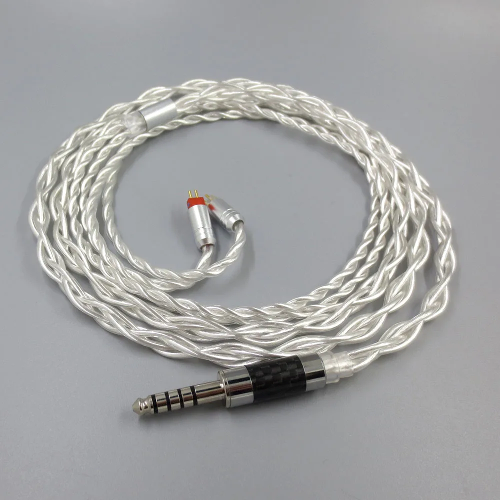 ZSFS 7N Pure Silver Cable 2.5/3.5/4.4mm Balanced Cable With 2pin Connector For Weston 1964 w4r um3x es3 es5 um3rc jh13 Earphone
ZSFS 7N Pure Silver Cable 2.5/3.5/4.4mm Balanced Cable With 2pin Connector For Weston 1964 w4r um3x es3 es5 um3rc jh13 Earphone