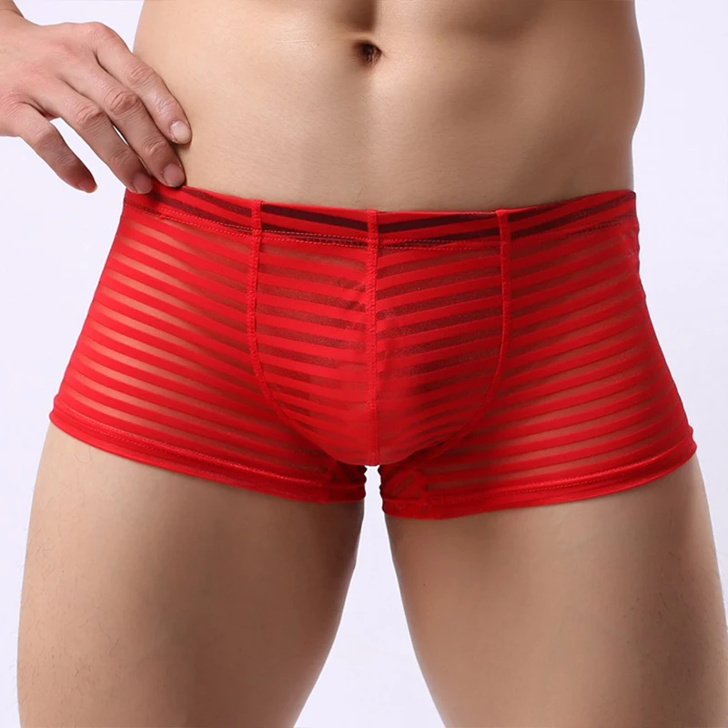 3PCS New Sexy Fashion Flexible Boxers Mesh Jacquard Men's Underwear Translucent Breathable Low Waist U Convex Boxer Shorts
3PCS New Sexy Fashion Flexible Boxers Mesh Jacquard Men's Underwear Translucent Breathable Low Waist U Convex Boxer Shorts