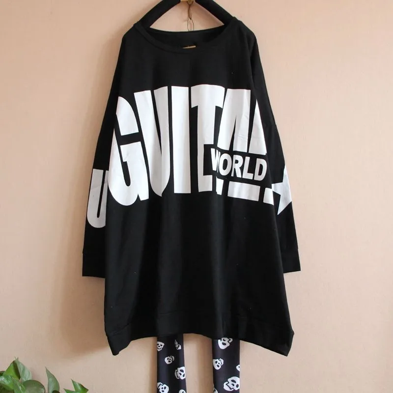 Free shipping spring female big women long-sleeve t-shirt hip hop plus size loose basic print words shirt t-shirts 126cm
Free shipping spring female big women long-sleeve t-shirt hip hop plus size loose basic print words shirt t-shirts 126cm