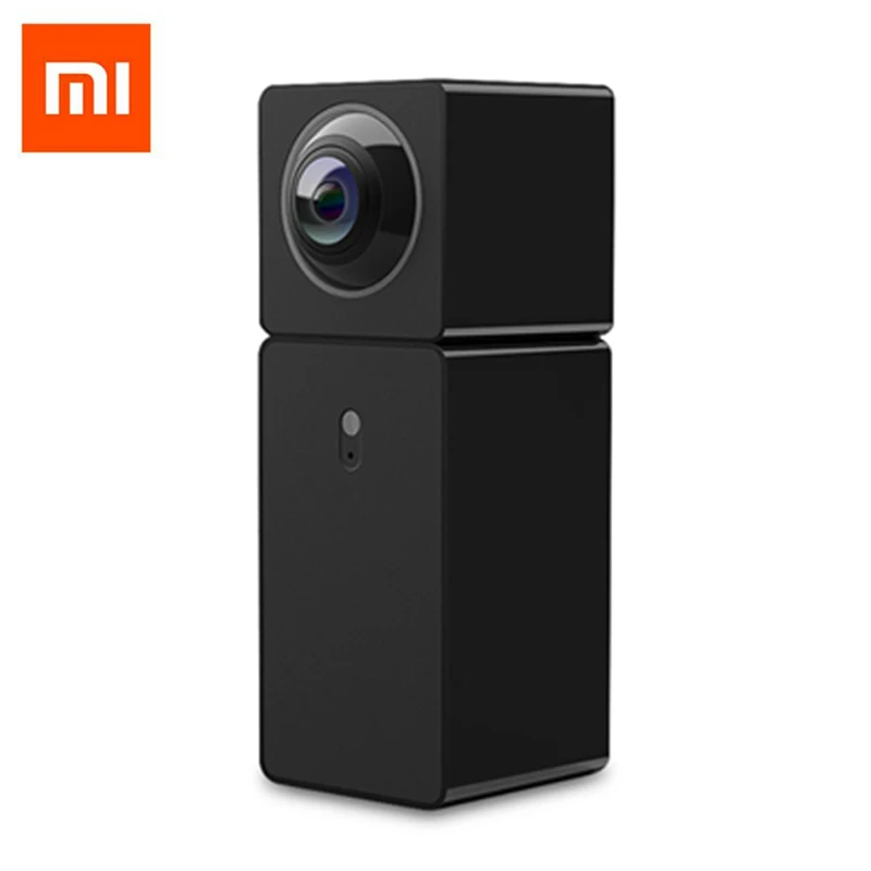 Оригинальная Xiaomi Hualai камера 1080P с двумя объективами панорамный вид Смарт WIFI IP VR