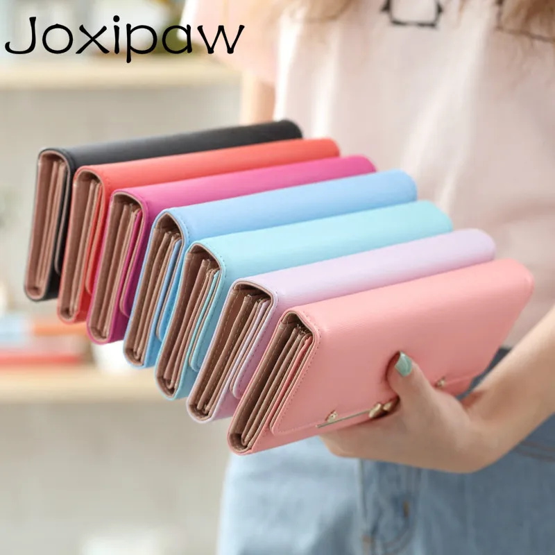 Women's purse 2018 Fashion PU Leather Wallets Womens Money Card Holder Pink female Zipper Wallet Coin Wallets Drop nbxq222
Women's purse 2018 Fashion PU Leather Wallets Womens Money Card Holder Pink female Zipper Wallet Coin Wallets Drop nbxq222