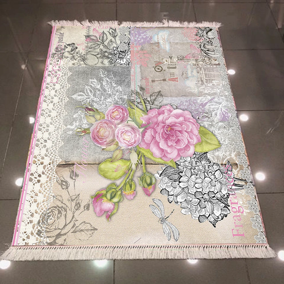 Else Pink Gray Writen Flowers Floral 3d Pattern Print Microfiber Anti Slip Back Washable Decorative Kilim Area Rug Carpet
Else Pink Gray Writen Flowers Floral 3d Pattern Print Microfiber Anti Slip Back Washable Decorative Kilim Area Rug Carpet
