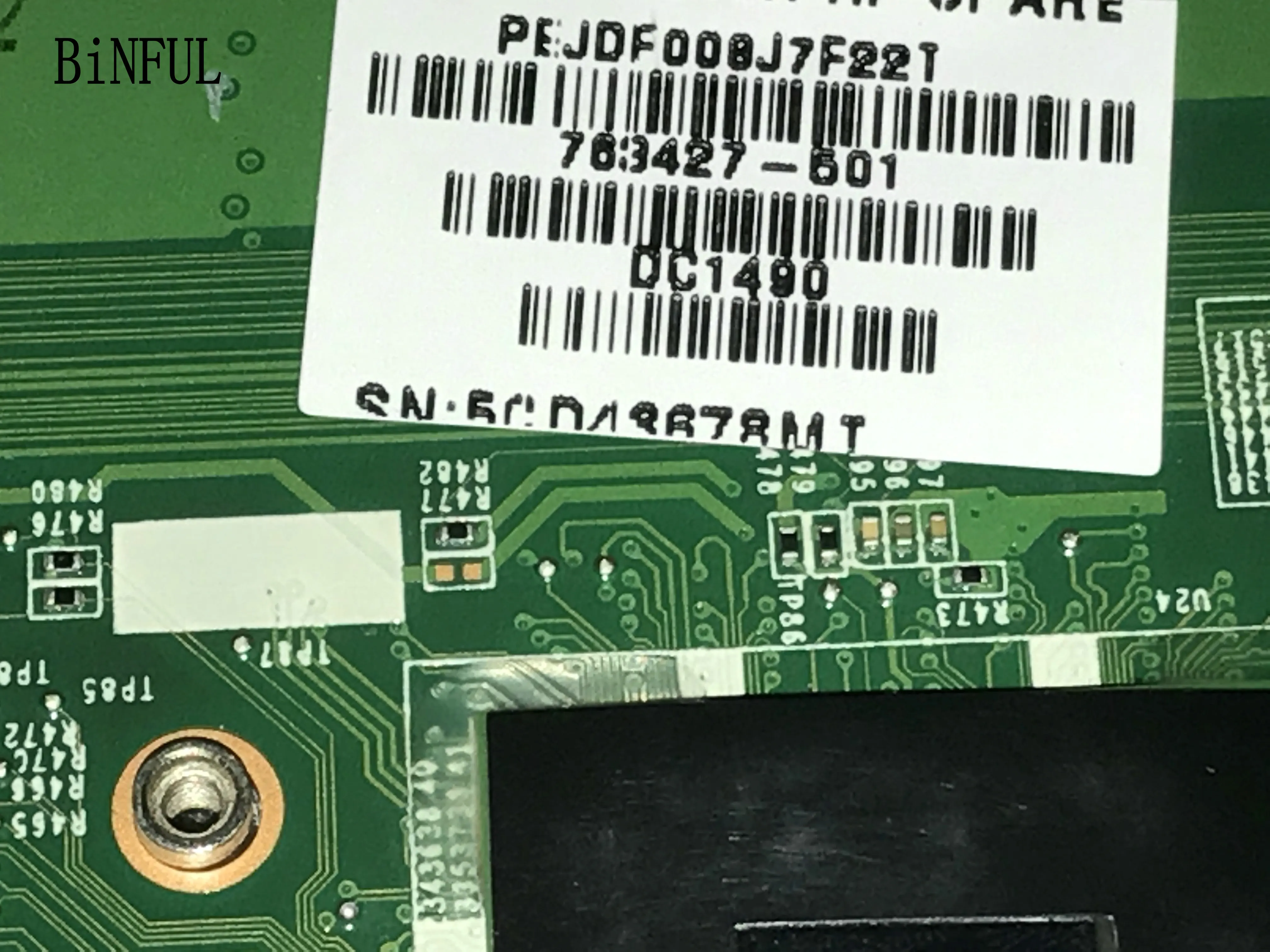 FAST SHIPPING. 763427-501 FOR HP PAVILION 17-F LAPTOP MOTHERBOARD. ONBOARD GPU 260M/2GB +PROCESSOR A8-6410
FAST SHIPPING. 763427-501 FOR HP PAVILION 17-F LAPTOP MOTHERBOARD. ONBOARD GPU 260M/2GB +PROCESSOR A8-6410
