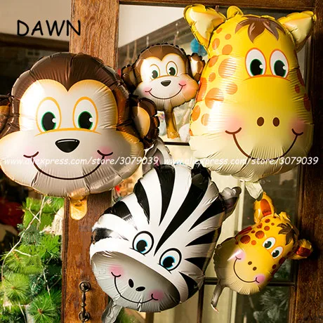 1PC Safari Wildlife Animal Theme Tiger Lion Monkey Zebra Deer Giraffe Cow Air Balloon Kids Gift Birthday Party decoration
1PC Safari Wildlife Animal Theme Tiger Lion Monkey Zebra Deer Giraffe Cow Air Balloon Kids Gift Birthday Party decoration