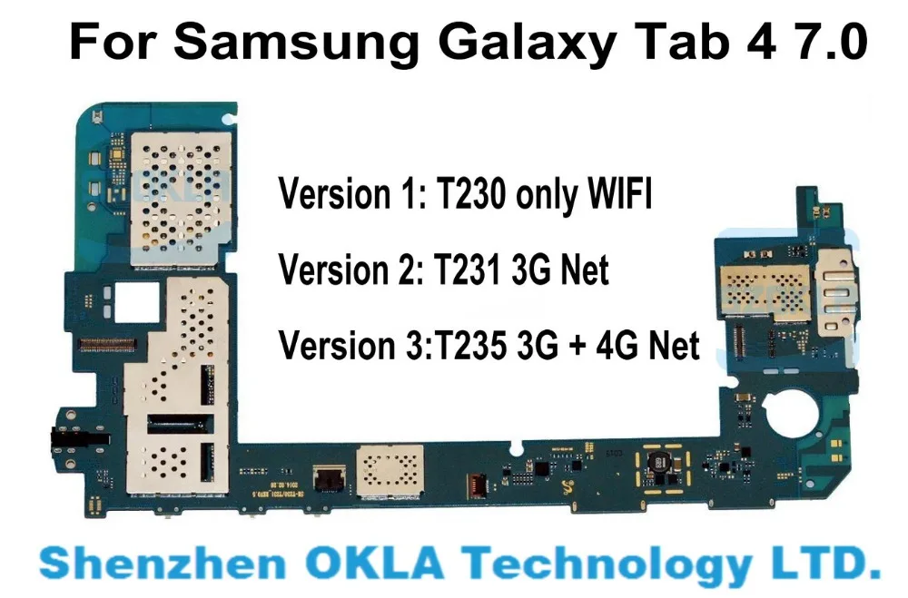 Материнская плата Samsung Galaxy Tab 4 4. 0 T231 2 Гб ОЗУ 16 ПЗУ 1 шт.|Стилусы| |