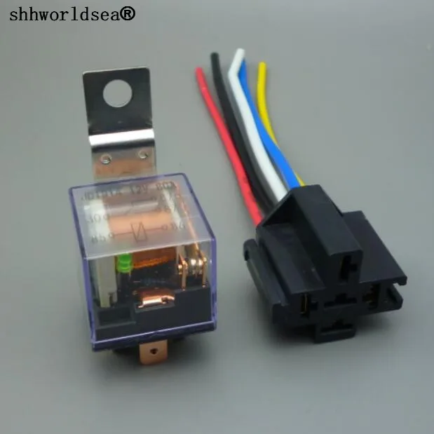 shhworldsea Automotive Relay 12V 24V 4 Pin 5Pin Plug 80A Double Contact Waterproof General Purpose with relay socket
shhworldsea Automotive Relay 12V 24V 4 Pin 5Pin Plug 80A Double Contact Waterproof General Purpose with relay socket