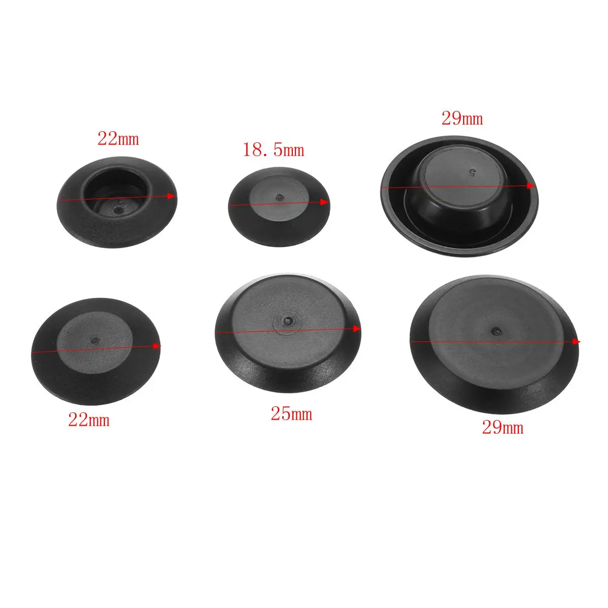 141Pcs Car Flush Mount Black Plastic Assortment Auto Body Sheet Metal Hole Plug Kit Accessories For VW /Ford /Kia /Mazda /Toyota
141Pcs Car Flush Mount Black Plastic Assortment Auto Body Sheet Metal Hole Plug Kit Accessories For VW /Ford /Kia /Mazda /Toyota