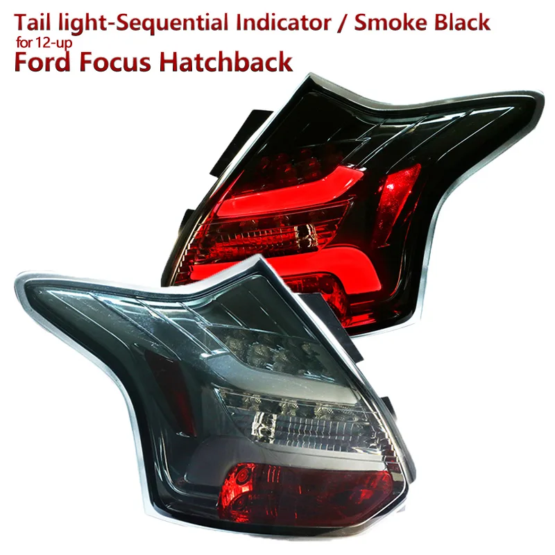 for Ford Hatchback Focus Smoke Black housing LED Tail lights Assembly fit 2011-up cars with Sequential Indicator Easy Install
for Ford Hatchback Focus Smoke Black housing LED Tail lights Assembly fit 2011-up cars with Sequential Indicator Easy Install