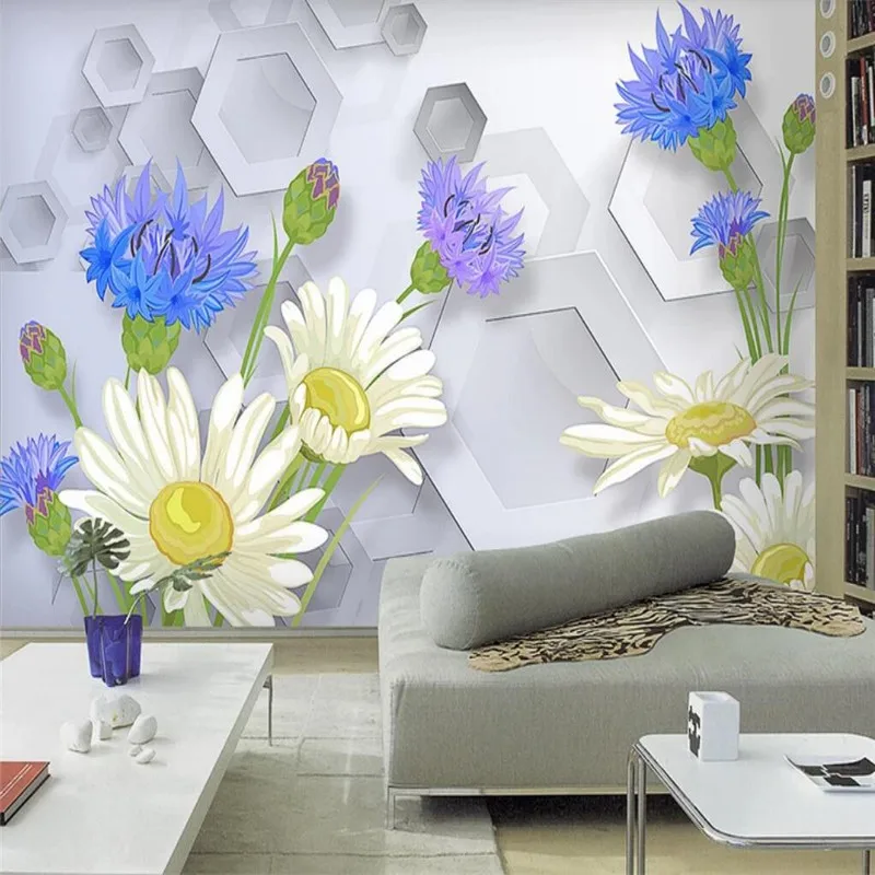 3D stereo flower TV sofa background wall professional production mural wallpaper wholesale custom poster photo wall
3D stereo flower TV sofa background wall professional production mural wallpaper wholesale custom poster photo wall