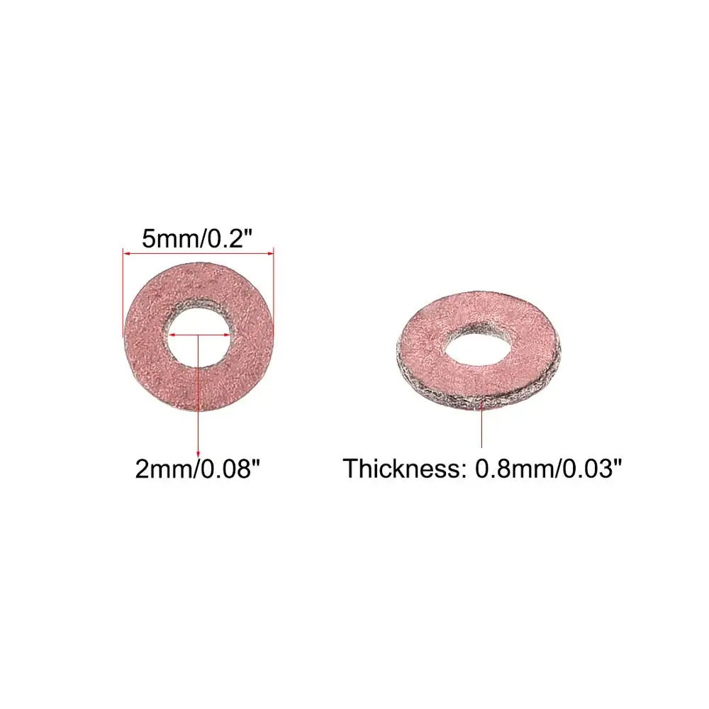 Uxcell 500Pcs Insulating Washers 7 Sizes Red Vulcanized Fiber Washer Insulation Gasket for Motherboard screws nuts threaded bolt
Uxcell 500Pcs Insulating Washers 7 Sizes Red Vulcanized Fiber Washer Insulation Gasket for Motherboard screws nuts threaded bolt