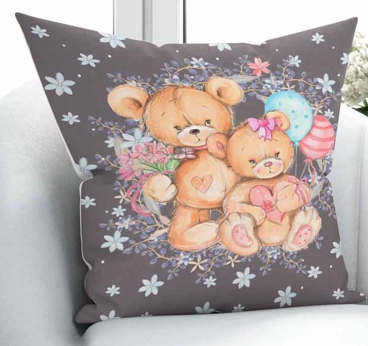 Else Blue Flowers Floral Brown Bears Balloons 3D Print Microfiber Throw Pillow Case Cushion Covers Square Hidden Zipper 45x45cm
Else Blue Flowers Floral Brown Bears Balloons 3D Print Microfiber Throw Pillow Case Cushion Covers Square Hidden Zipper 45x45cm