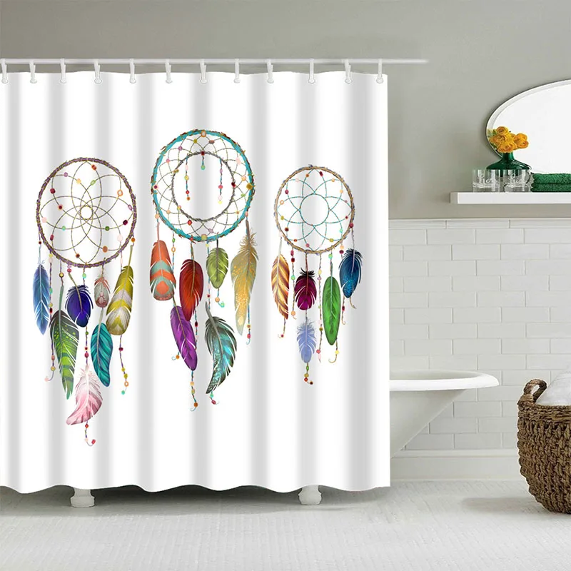 Hot Colorful Dream Catcher Bathroom Shower Curtain Set Watercolor Boho Bathroom Decoration Native America Style Art Polyester
Hot Colorful Dream Catcher Bathroom Shower Curtain Set Watercolor Boho Bathroom Decoration Native America Style Art Polyester