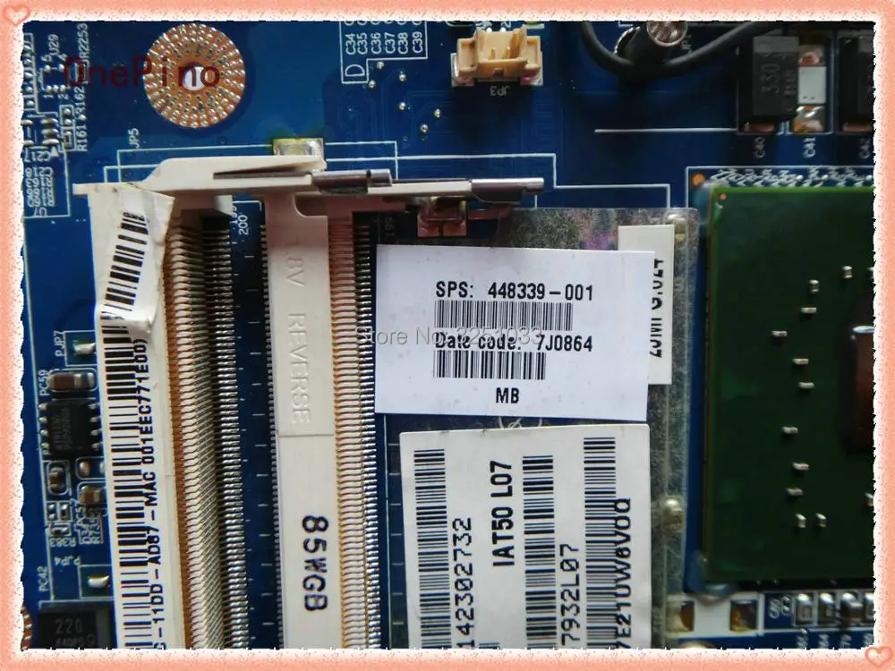 448339-001 for hp 520 laptop Motherboard LA-3491P intel cpu with integrated graphics card 100% tested fully | Компьютеры и офис
