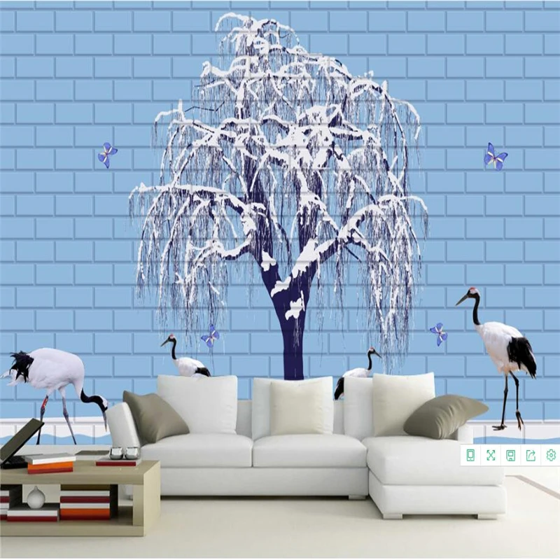 Brick Wallpapers Stone Wall Murals 3D Photo Wallpapers for Living Room Bedroom Background Walls Papers Home Decor Trees Birds 3D
Brick Wallpapers Stone Wall Murals 3D Photo Wallpapers for Living Room Bedroom Background Walls Papers Home Decor Trees Birds 3D