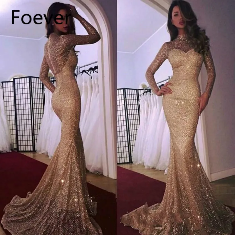 Long Sleeves Evening Dresses Mermaid Bling Sequined Red Carpet Formal Holiday Wear Celebrity Party Gowns Plus Size Custom Made
Long Sleeves Evening Dresses Mermaid Bling Sequined Red Carpet Formal Holiday Wear Celebrity Party Gowns Plus Size Custom Made