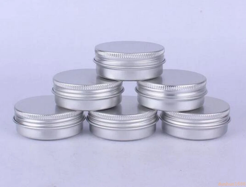 1500pcs Empty 30ml silver metal aluminum cosmetic jar, 30g Solid Perfume Cosmetic Packaging Jar Sample Cans#231
1500pcs Empty 30ml silver metal aluminum cosmetic jar, 30g Solid Perfume Cosmetic Packaging Jar Sample Cans#231