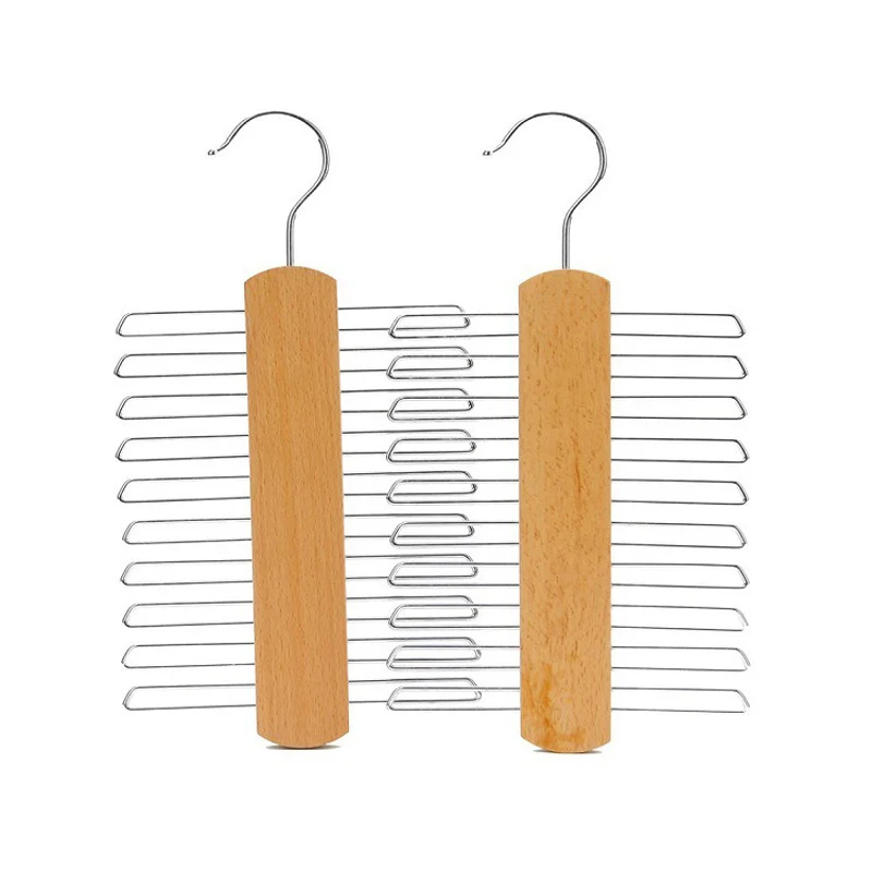 1pcs Stainless Steel Hook Natural Wood Multi-function Tie Racks Silk Scarves Towels Hanger
1pcs Stainless Steel Hook Natural Wood Multi-function Tie Racks Silk Scarves Towels Hanger