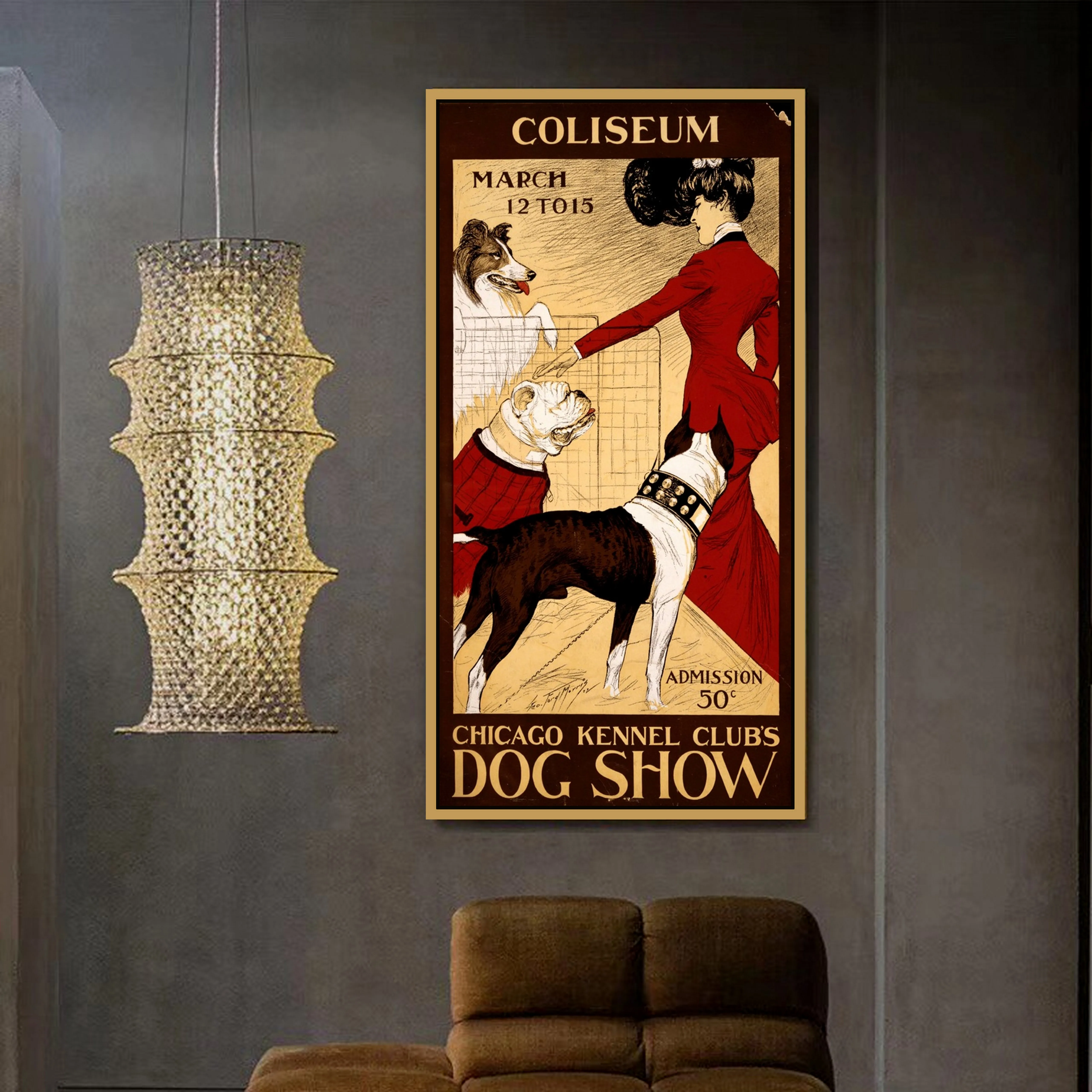 Dog Show Advertisement Retro Vintage Poster Wall Photo Pictures Wall Art Living Room Wall Art Decoration Canvas Print
Dog Show Advertisement Retro Vintage Poster Wall Photo Pictures Wall Art Living Room Wall Art Decoration Canvas Print