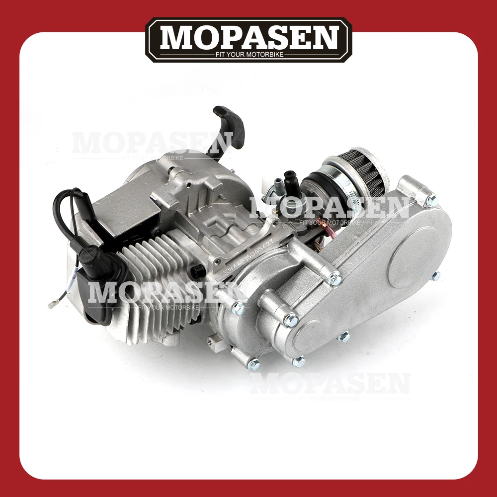 49cc 2 Stroke Engine w/Automatic Transmission for SSR SX50 QG50 QG50X and Pocket Mini ATVs Scooters Accessories Replacement Part
49cc 2 Stroke Engine w/Automatic Transmission for SSR SX50 QG50 QG50X and Pocket Mini ATVs Scooters Accessories Replacement Part
