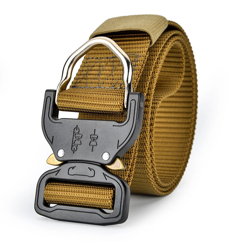 Heavy Duty Buckle Belts For Men Nylon Tactical Army Belt Mens Adjustable Military Casual Belts Outdoor Hunting Accessories Belt
Heavy Duty Buckle Belts For Men Nylon Tactical Army Belt Mens Adjustable Military Casual Belts Outdoor Hunting Accessories Belt