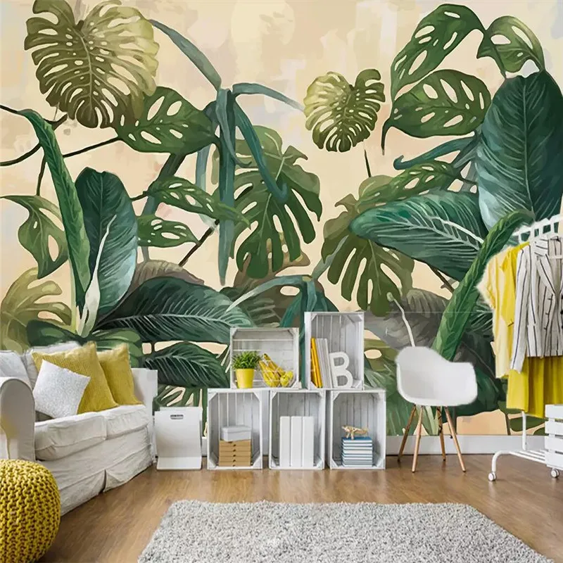 Tropical rainforest banana leaf TV background wall professional production mural wholesale wallpaper mural poster photo wall
Tropical rainforest banana leaf TV background wall professional production mural wholesale wallpaper mural poster photo wall