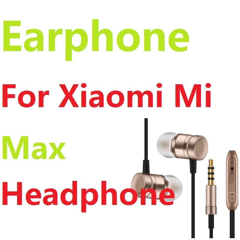 Xiaomi Mi Max Earphone, Professional In-Ear Earphone Metal Heavy Bass Earpiece for Xiaomi Mi Max fone de ouvido With Mic
Xiaomi Mi Max Earphone, Professional In-Ear Earphone Metal Heavy Bass Earpiece for Xiaomi Mi Max fone de ouvido With Mic