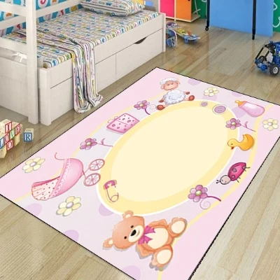 Else Pink Cute Animals Toys Cradle Shoes Girls 3d Print Non Slip Microfiber Children Kids Room Decorative Area Rug Kids Mat
Else Pink Cute Animals Toys Cradle Shoes Girls 3d Print Non Slip Microfiber Children Kids Room Decorative Area Rug Kids Mat
