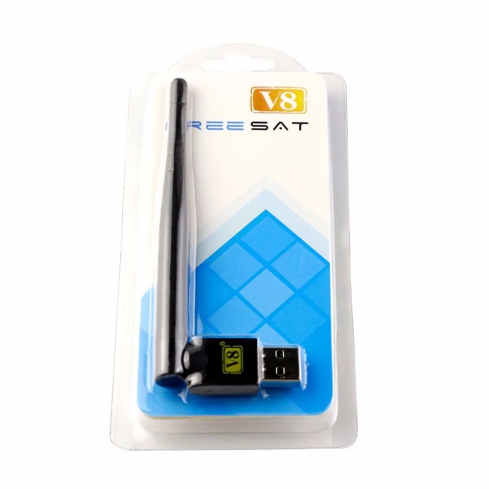 Freesat USB WiFi RT5370 With Antenna For Freesat V8 Super,V8 Golden,V7 HD TV Box Digital Satellite Receiver Receptor Set Top Box
Freesat USB WiFi RT5370 With Antenna For Freesat V8 Super,V8 Golden,V7 HD TV Box Digital Satellite Receiver Receptor Set Top Box